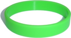 light green wristband
