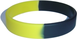 yellow and black wristband
