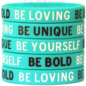Be Loving Be Unique Be Yourself Be Bold Bracelets