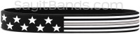 Police Officer Thin Blue Line Wristband
