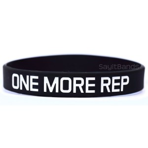 One More Rep Wristbands