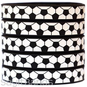Soccer Silicone Wristbands